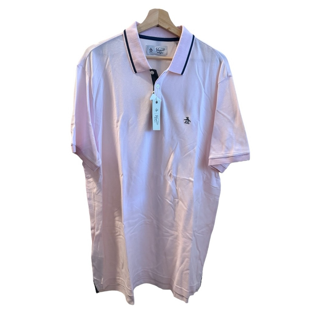 Original Penguin Men's Light Pink Polo Shirt